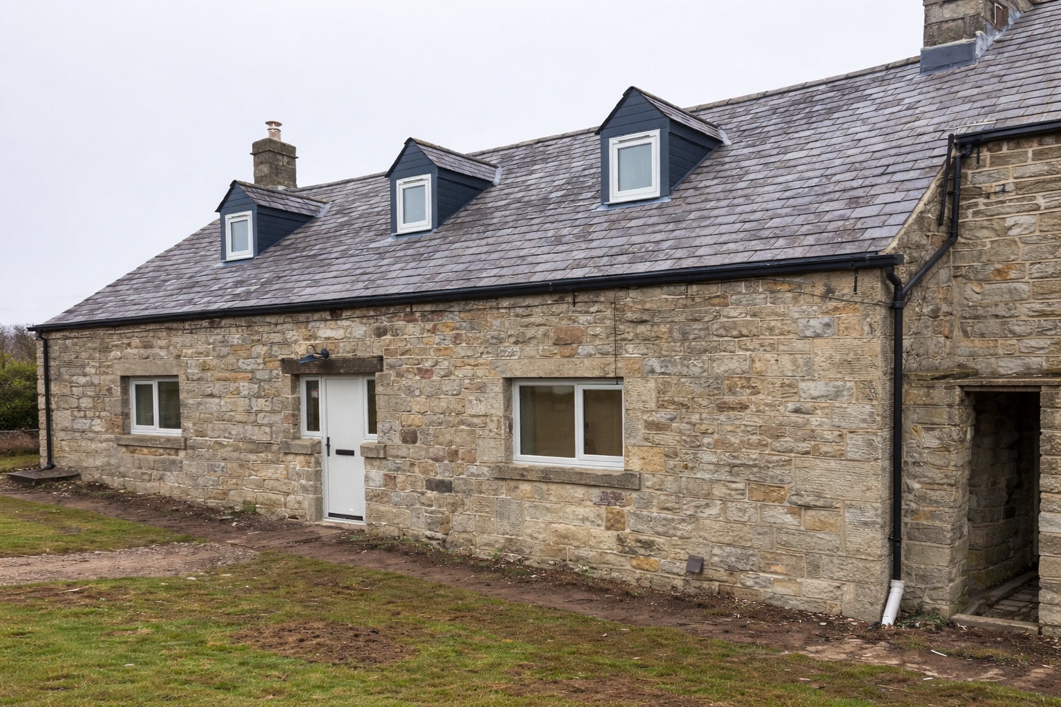 Charming stone cottage with upvc dormer windows