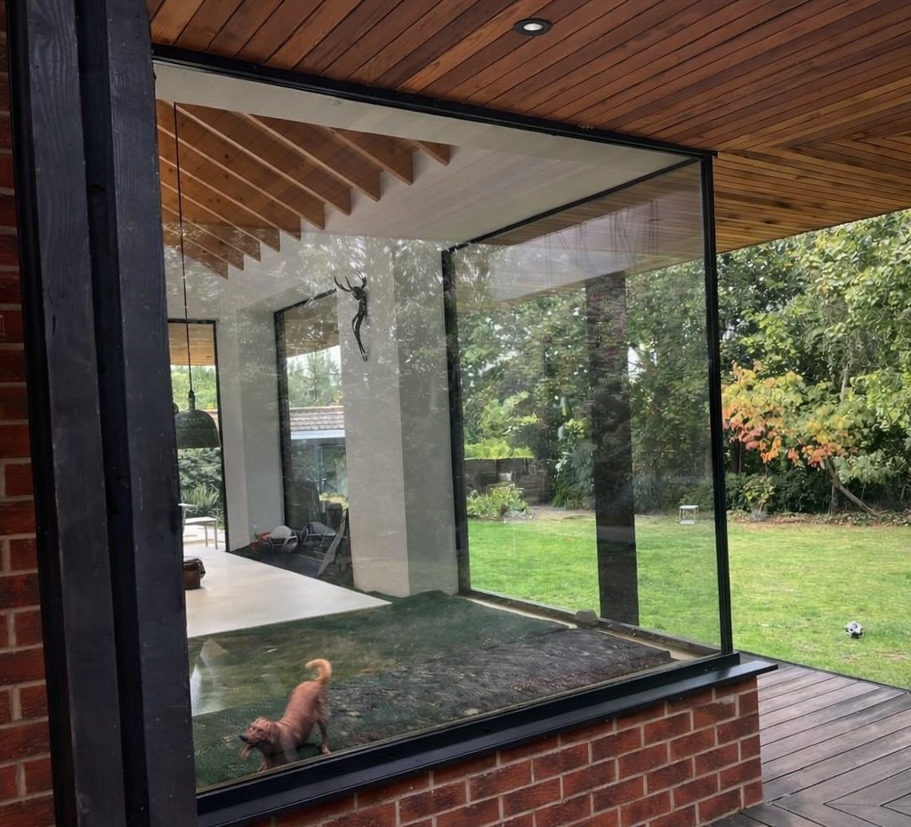 slimline aluminium windows installed in Leeds