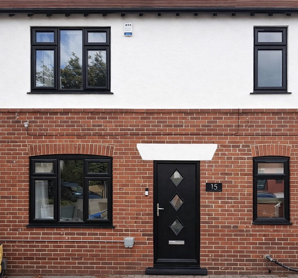 UPVC windows installed