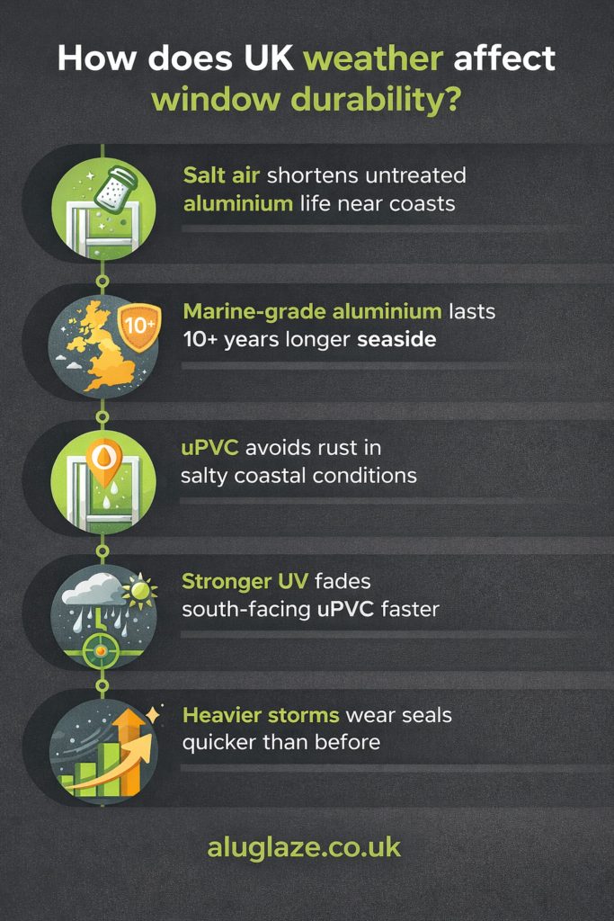 how does UK weather affect durability