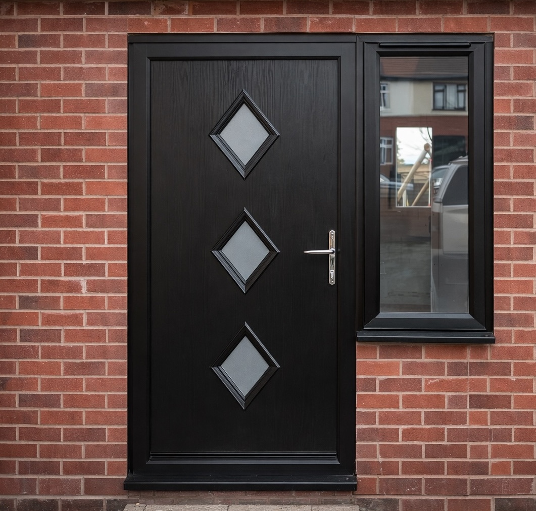 replacing old door with new upvc and composite doors